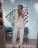 Keten Çizgili Gömlek