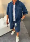 Jeans İkili Takım Lacivert