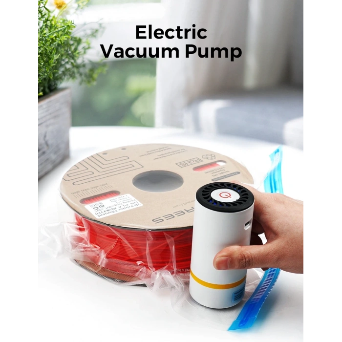 3D Filament Vakum Pompası Type-C Şarjlı Mini Vakum Cihazı