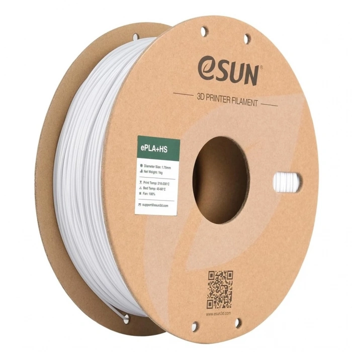 eSUN Hyper PLA+ Filament Beyaz 1.75mm 1Kg