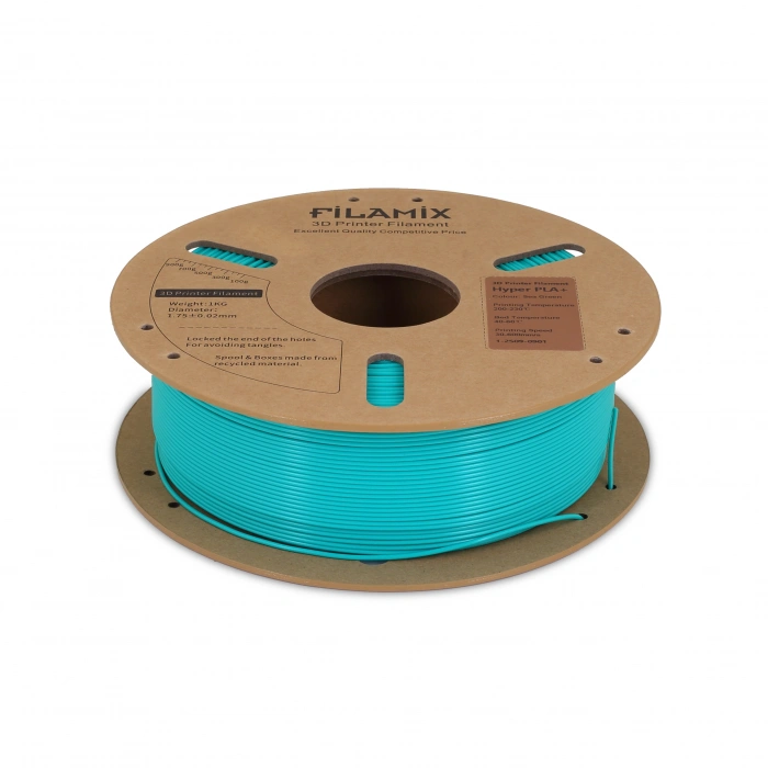 Filamix Hyper Speed PLA Deniz Yeşili 1.75mm 1KG | Sea Green PLA