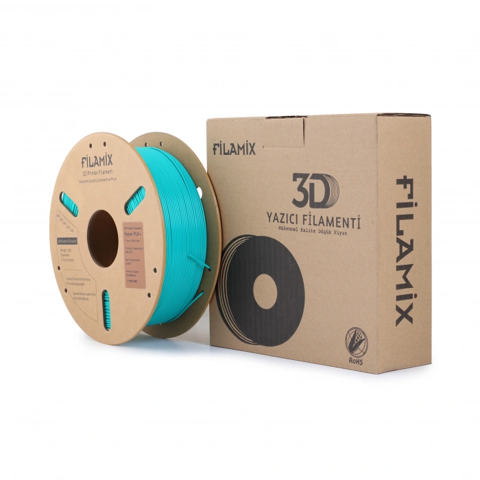 Filamix Hyper Speed PLA Deniz Yeşili 1.75mm 1KG | Sea Green PLA