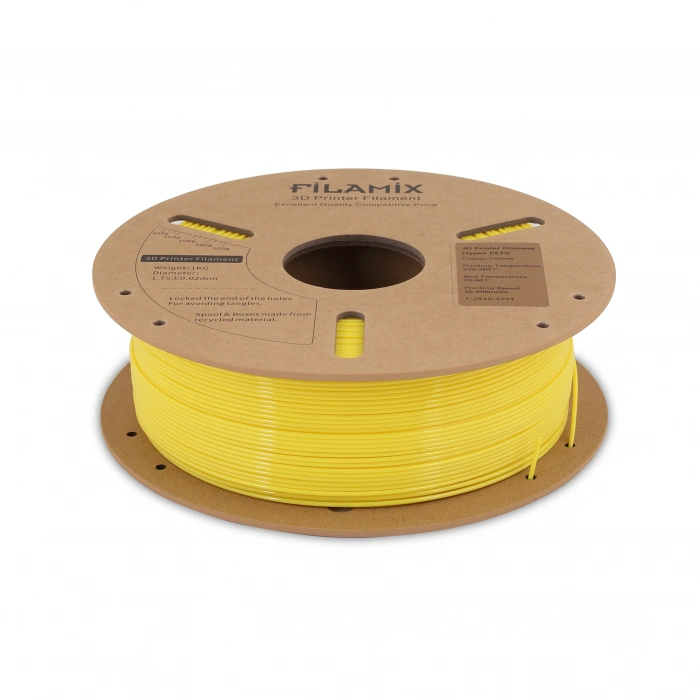 Filamix Hyper PETG Filament Sarı 1.75mm 1000gr