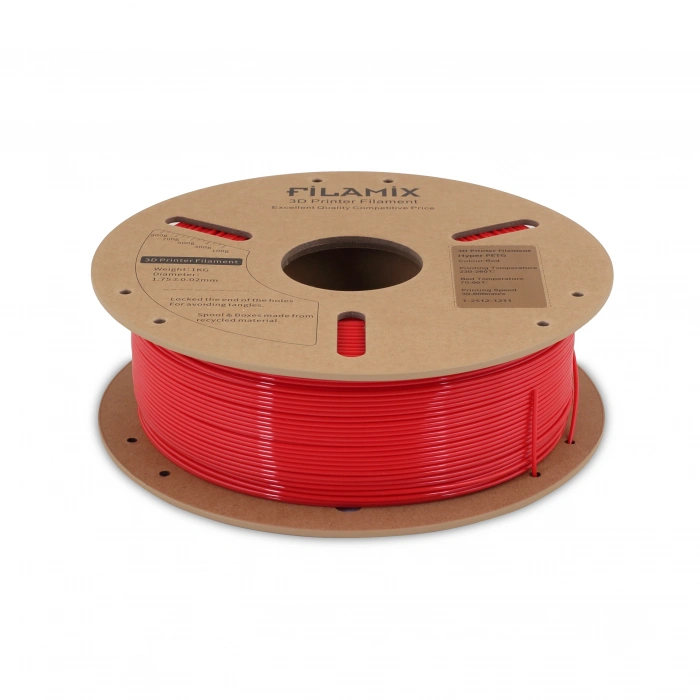 Filamix Hyper PETG Filament Kırmızı 1.75mm 1000gr