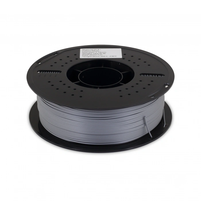 Filamix PLA+ Silver Gray (Gümüş Gri) Filament 1.75mm 1Kg