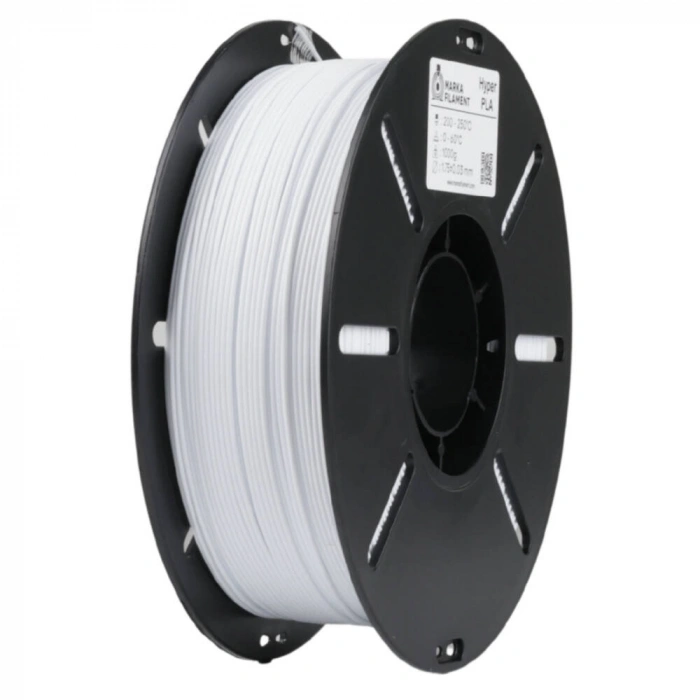 Marka Filament Hyper PLA - Soğuk Beyaz - 1.75mm 1Kg