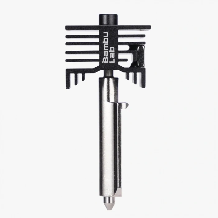 Orijinal Bambu Lab H2 / P2S 0.4mm Sertleştirilmiş Çelik Hotend Nozzle Seti / Hardened Steel Hotend Nozzle - FAH0060