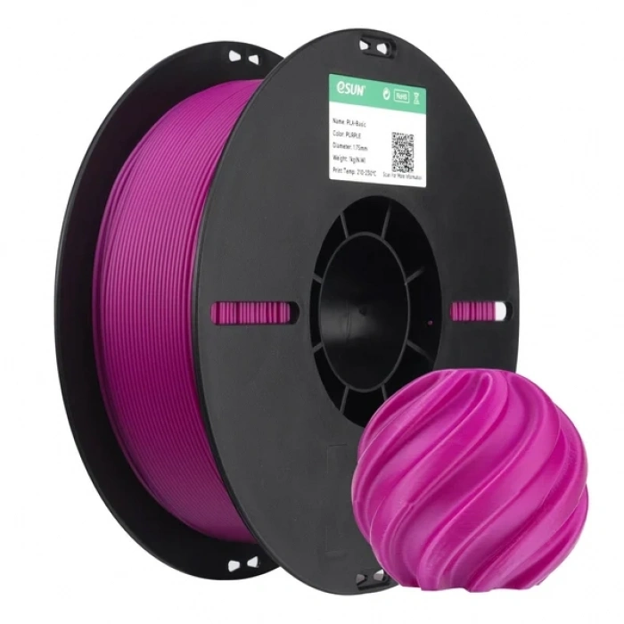 eSUN PLA-Basic Filament Mor 1.75mm 1kg / Purple 1.75mm 1kg