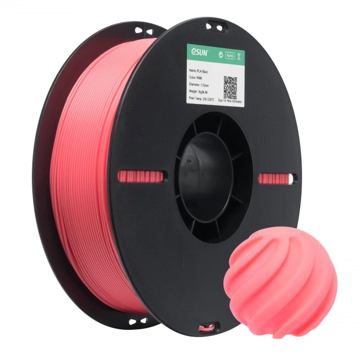 eSUN PLA-Basic Filament Pembe 1.75mm 1kg / Pink 1.75mm 1kg