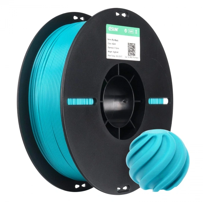eSUN PLA-Basic Filament Aqua 1.75mm 1kg / Aqua 1.75mm 1kg