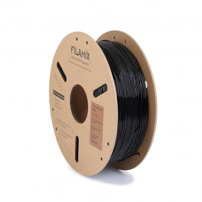 Filamix TPU 95A Filament 1.75mm Black/Siyah 1Kg