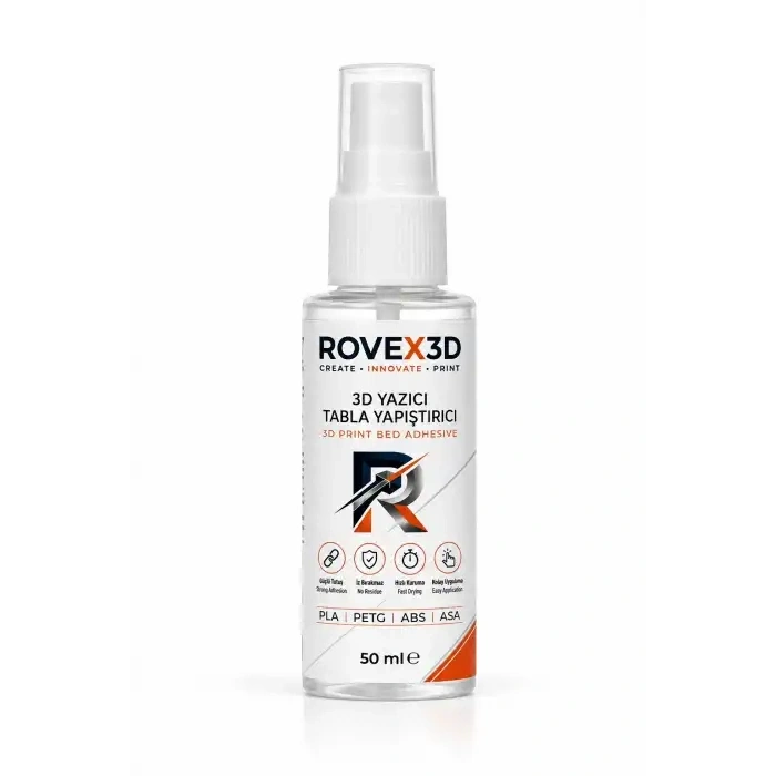 Rovex3D 3D Yazıcı Tabla Yapıştırıcısı 50 ml