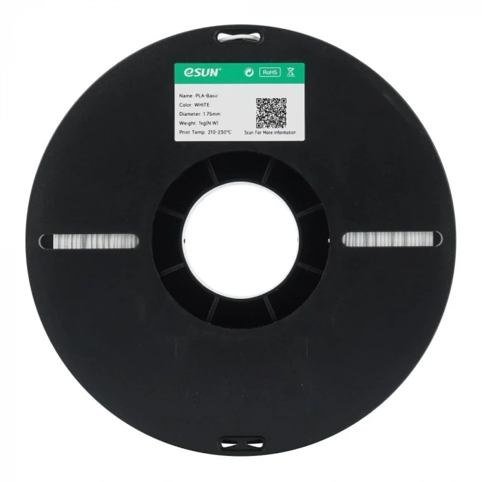 eSun PLA Basic Beyaz Filament 1.75mm 1 Kg