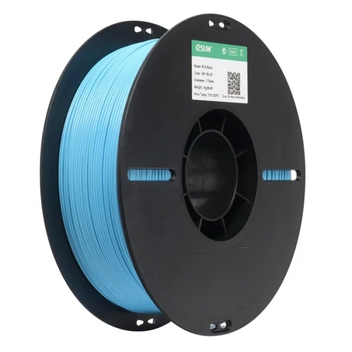 eSUN PLA-Basic Filament Gök Mavi  1.75mm 1kg / Sky Blue 1.75mm 1kg
