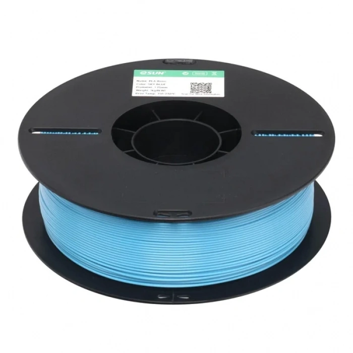 eSUN PLA-Basic Filament Gök Mavi  1.75mm 1kg / Sky Blue 1.75mm 1kg