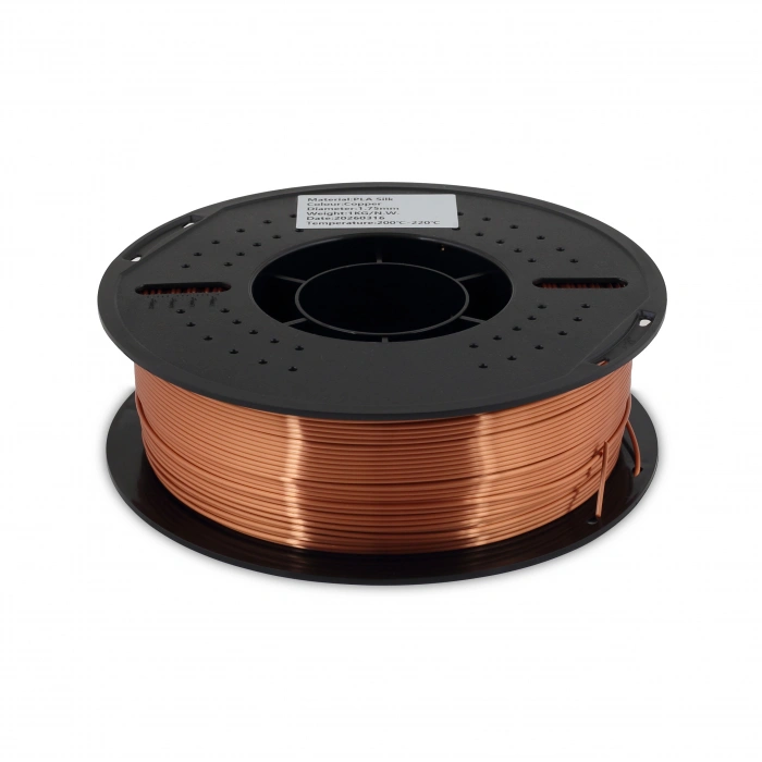 Filamix Bakır-Copper Silk PLA Filament - 1.75mm - 1Kg