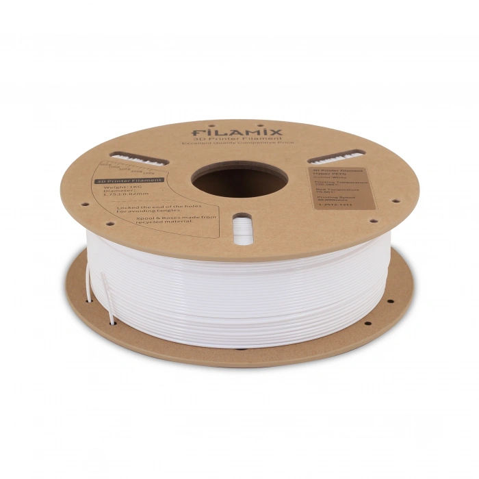 Filamix Hyper PETG Filament Beyaz 1.75mm 1000gr