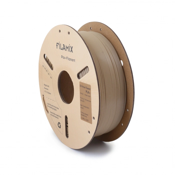 Filamix PLA Plus Filament Ahşap