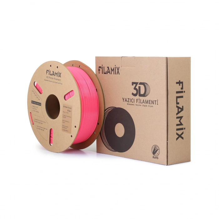 Filamix PLA Plus Filament Gül Kırmızı