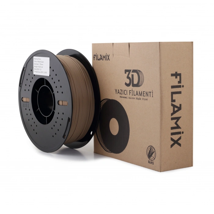 Filamix PLA Plus Filament Ahşap