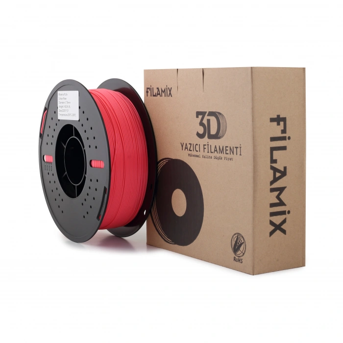 Filamix PLA Plus Filament Gül Kırmızı