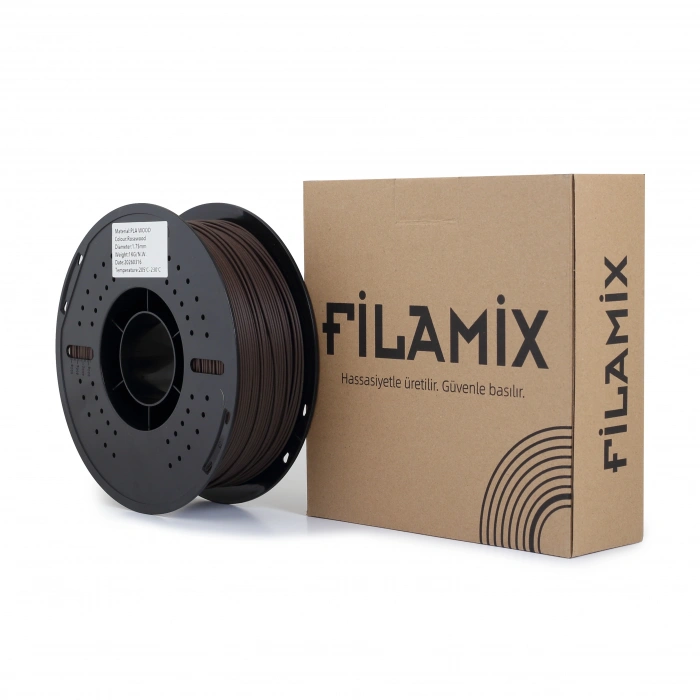 Filamix PLA-WOOD Filament 1.75mm Rosewood 1Kg