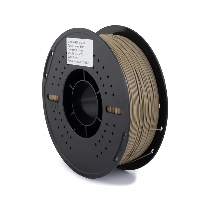 Filamix PLA-WOOD Filament 1.75mm Classic Birch 1Kg