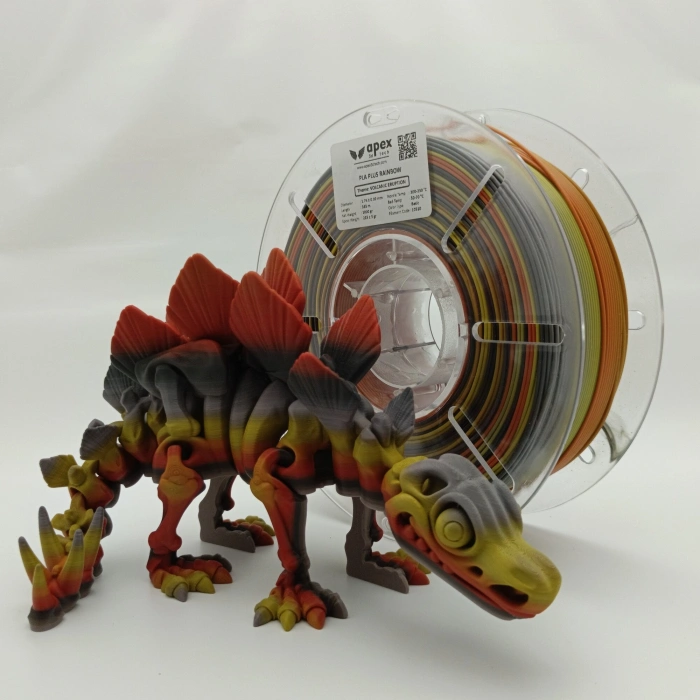 Gökkuşağı PLA+ Volcanic Eruption Volkanik Patlama 1.75 mm 1 kg Filament