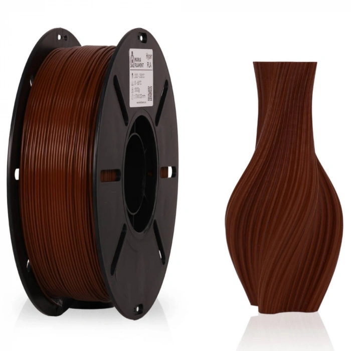 Marka Filament Hyper PLA - Kahverengi - 1.75mm 1Kg