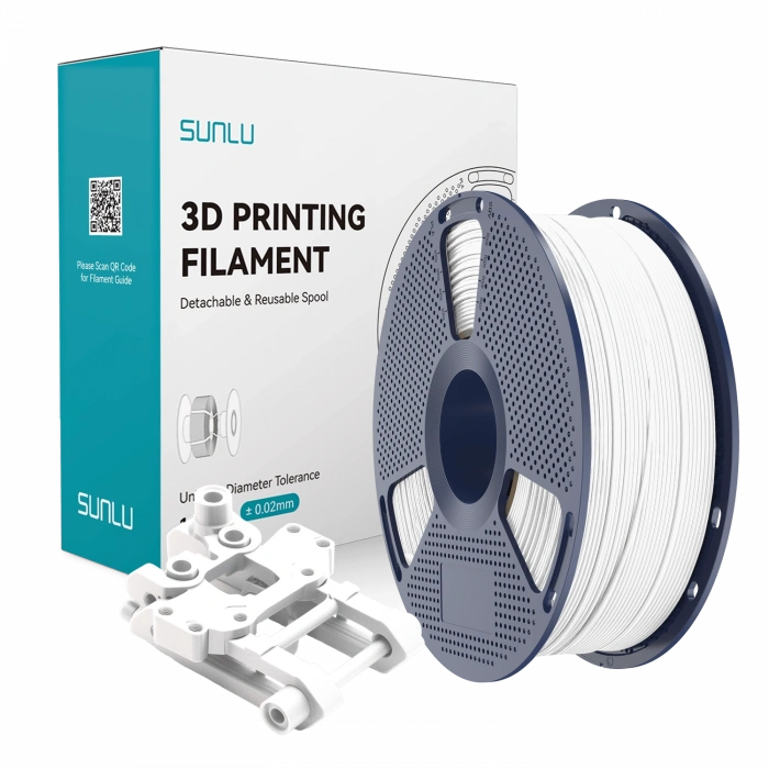 Sunlu ABS Filament Beyaz - 1 kg 1.75mm