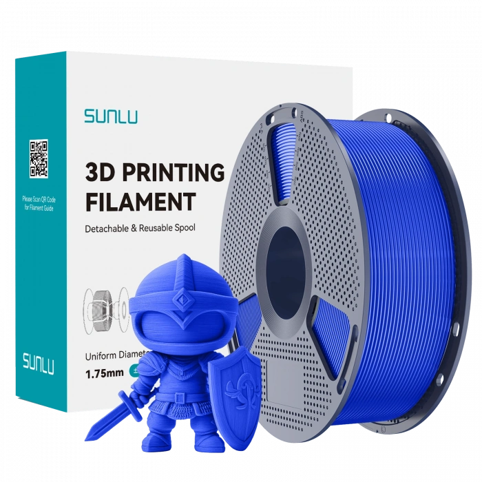 Sunlu Mavi / Blue PLA Filament - 1.75mm - 1 Kg