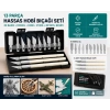 13 Parça Hassas Hobi Bıçağı Seti / Precision Hobby Knife Set