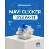 Mavi Clicker - Blue Switch Toptan 10 lu
