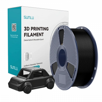 Sunlu PETG Filament Siyah – 1kg 1.75mm