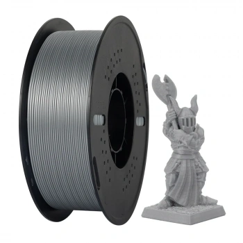 Kingroon Petg Basic Metalic Gümüş/ Metallic Silver Filament 1.75mm 1kg