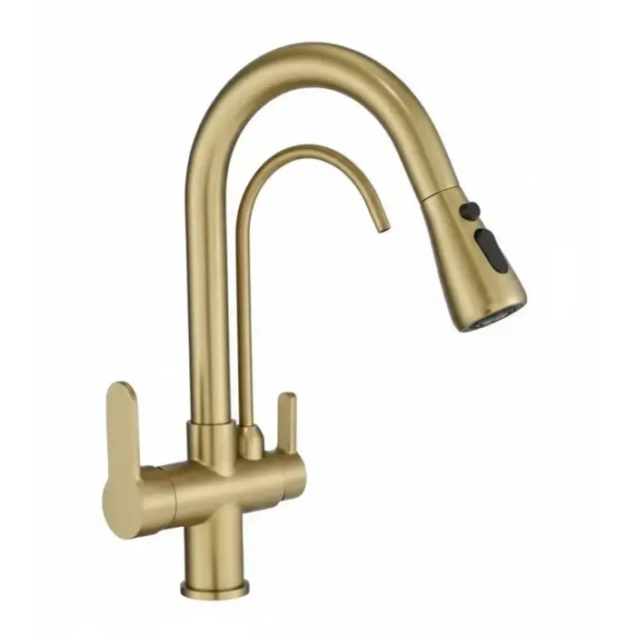 LPD - U ARITMALI SPİRALLİ EVİYE BATARYASI MAT GOLD