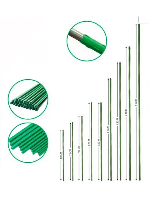 Ennalbur Bitki Destek ÇuBuğu 16 mm 210 cm 2 Adet