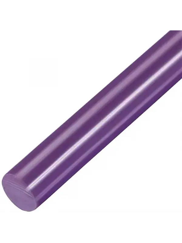 Mum Sıcak Silikon Mor 11,2 mm  30 Cm Kalın