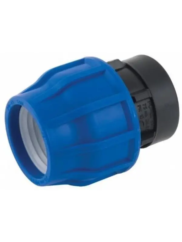 Poelsan Mavi 25X1/2 Kaplin Dişi Adaptör