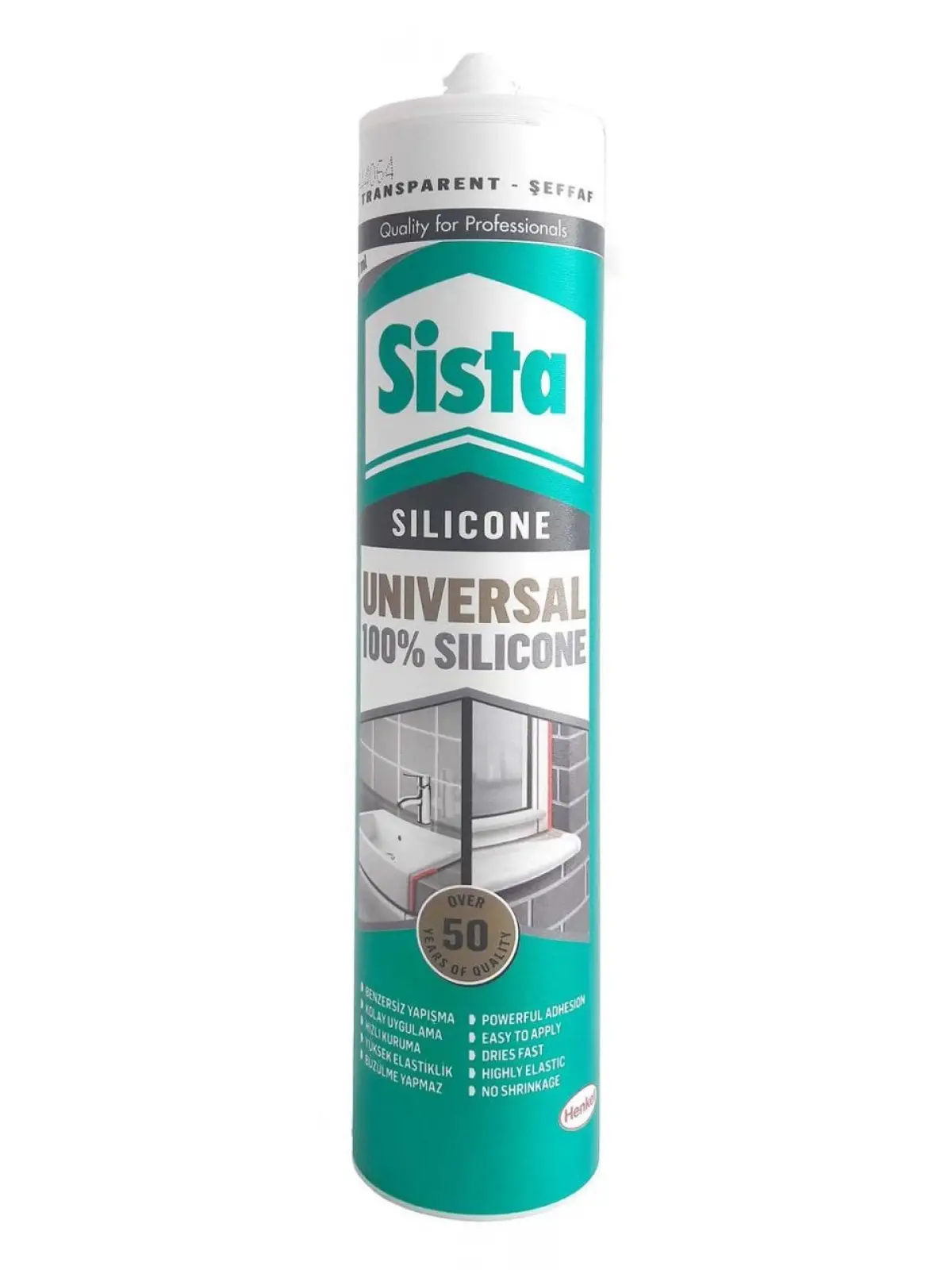Sista Üniversal Şeffaf Silikon 280 ml