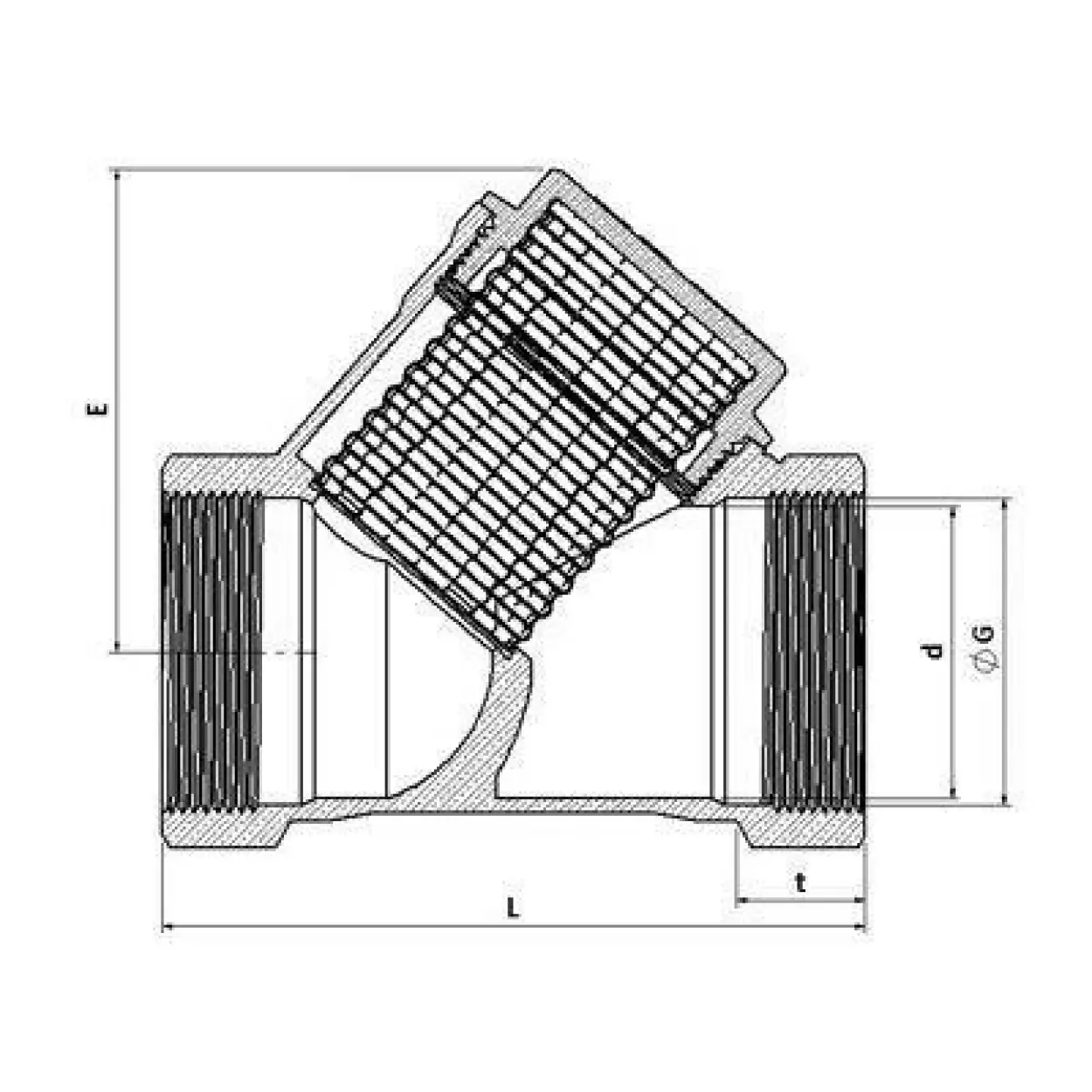 2lik Filtre Pislik Tutucu Pirinç