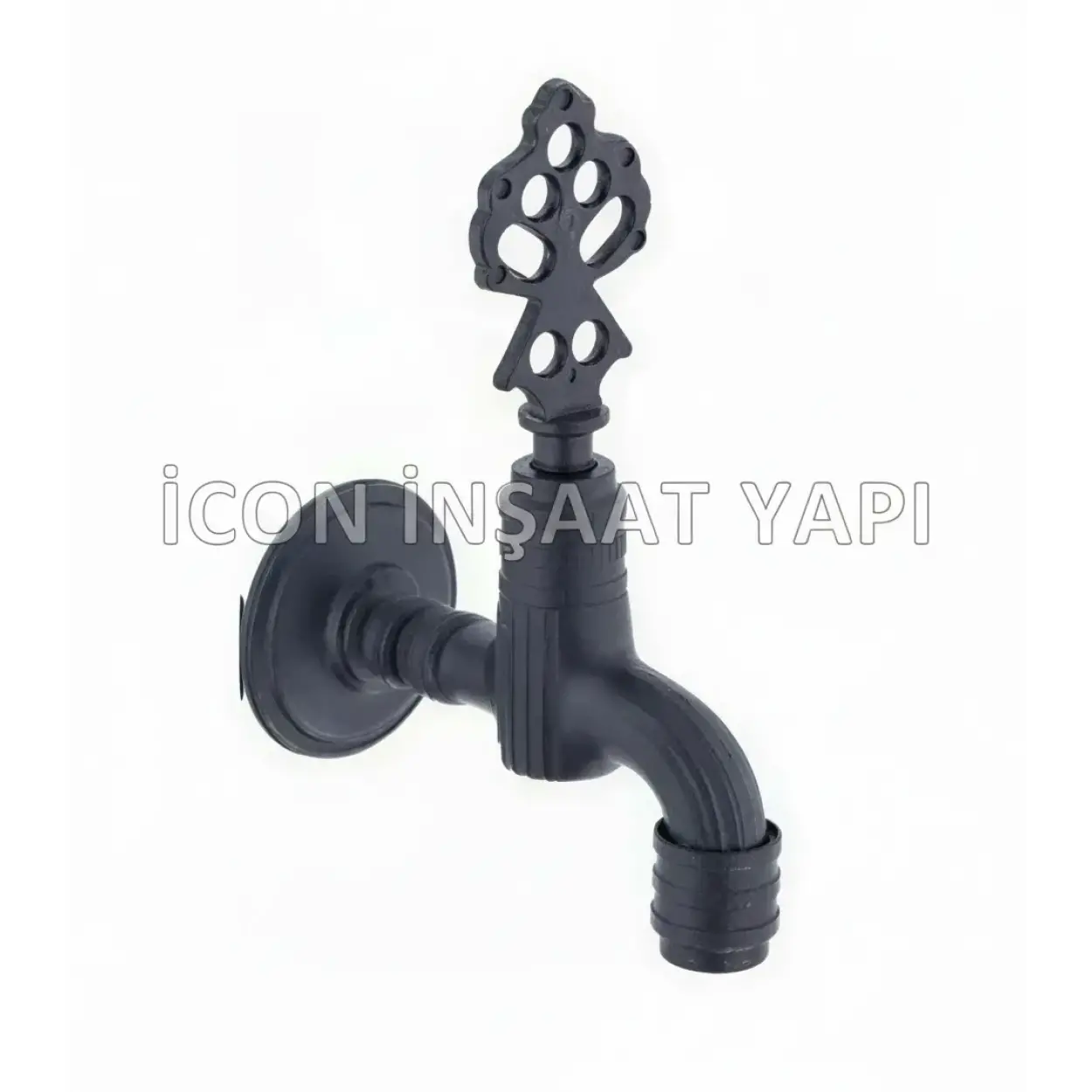 LPD - 1/2 PERLATÖRLÜ OSMANLI MUSLUĞU SİYAH