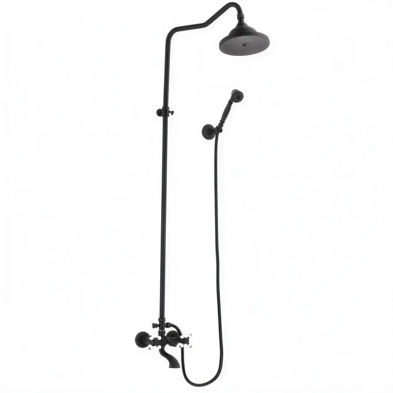 LPD - KOÇ BORULU BANYO TAKIMI SİYAH