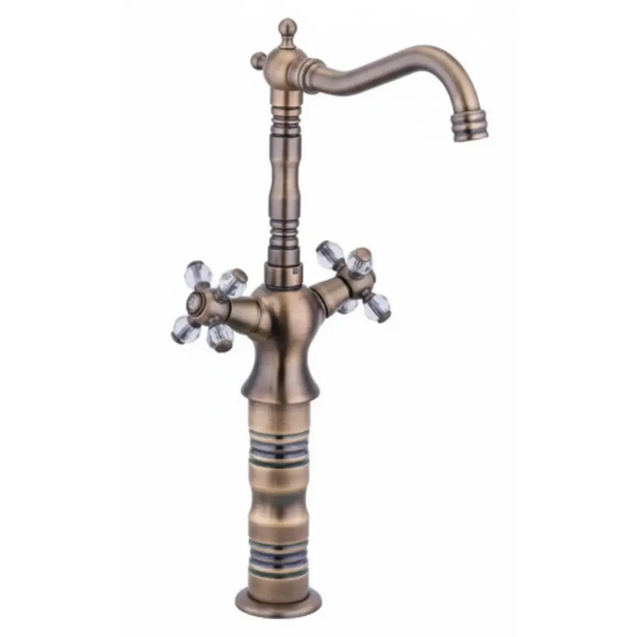 LPD - ÇANAK KRİSTAL TAŞLI TOMBUL SE KUĞU BATARYASI ANTİK