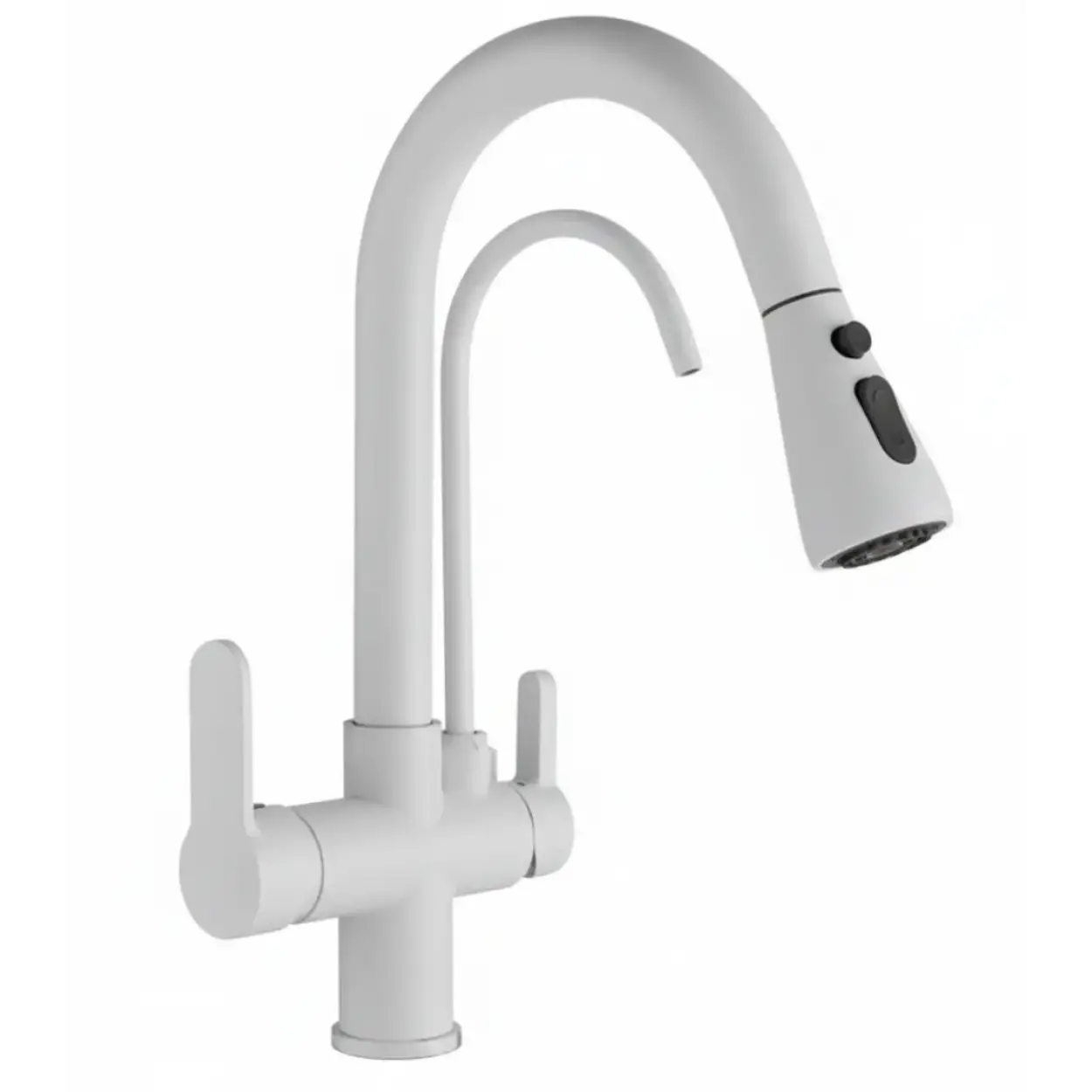 LPD - U ARITMALI SPİRALLİ EVİYE BATARYASI BEYAZ