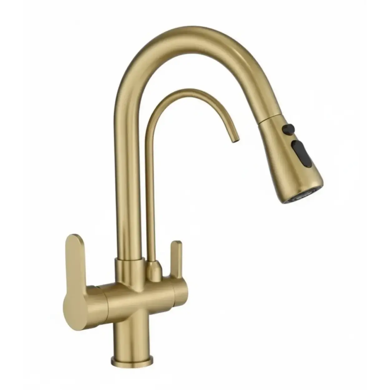 LPD - U ARITMALI SPİRALLİ EVİYE BATARYASI MAT GOLD