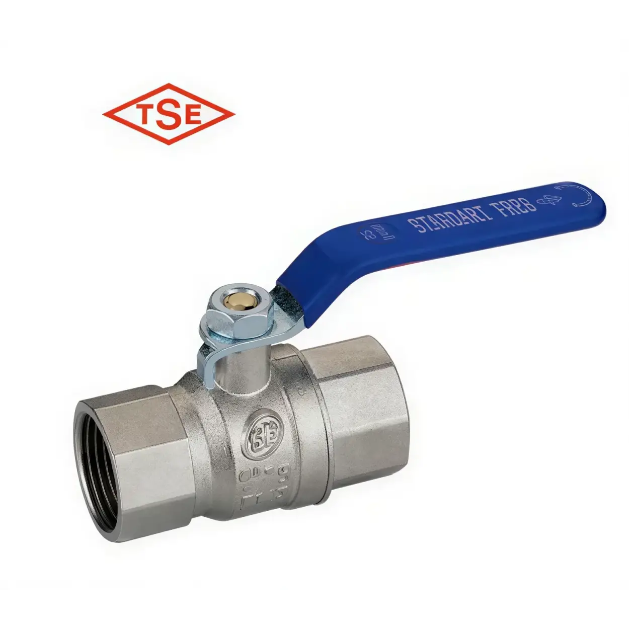 1/2 KÜRESEL VANA Pn25 TSE (TAM GEÇİŞLİ)