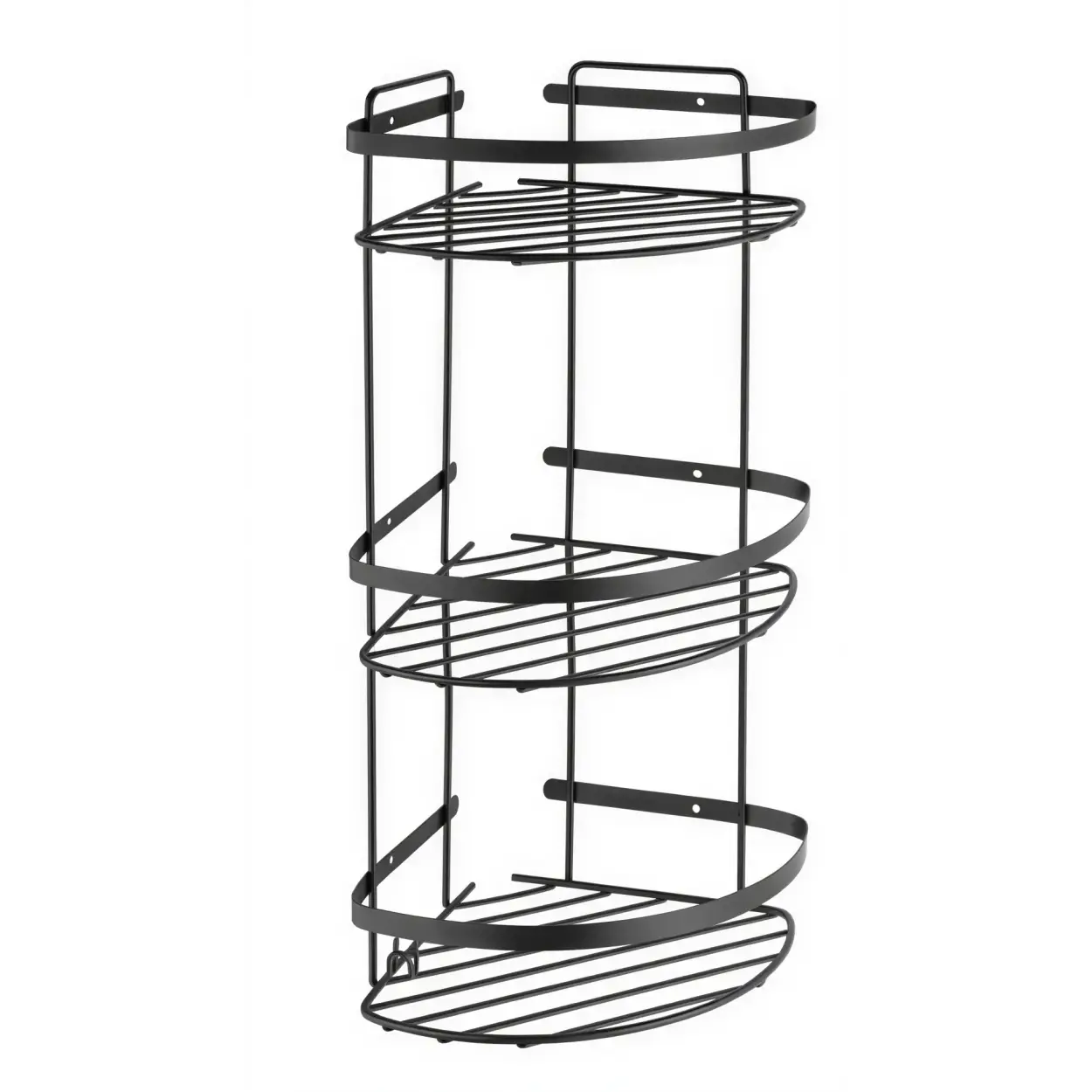 TEMA - BASİC TEL SÜNGERLİK ( MAT SİYAH - PASLANMAZ - 18X18 CM - ÜÇLÜ )