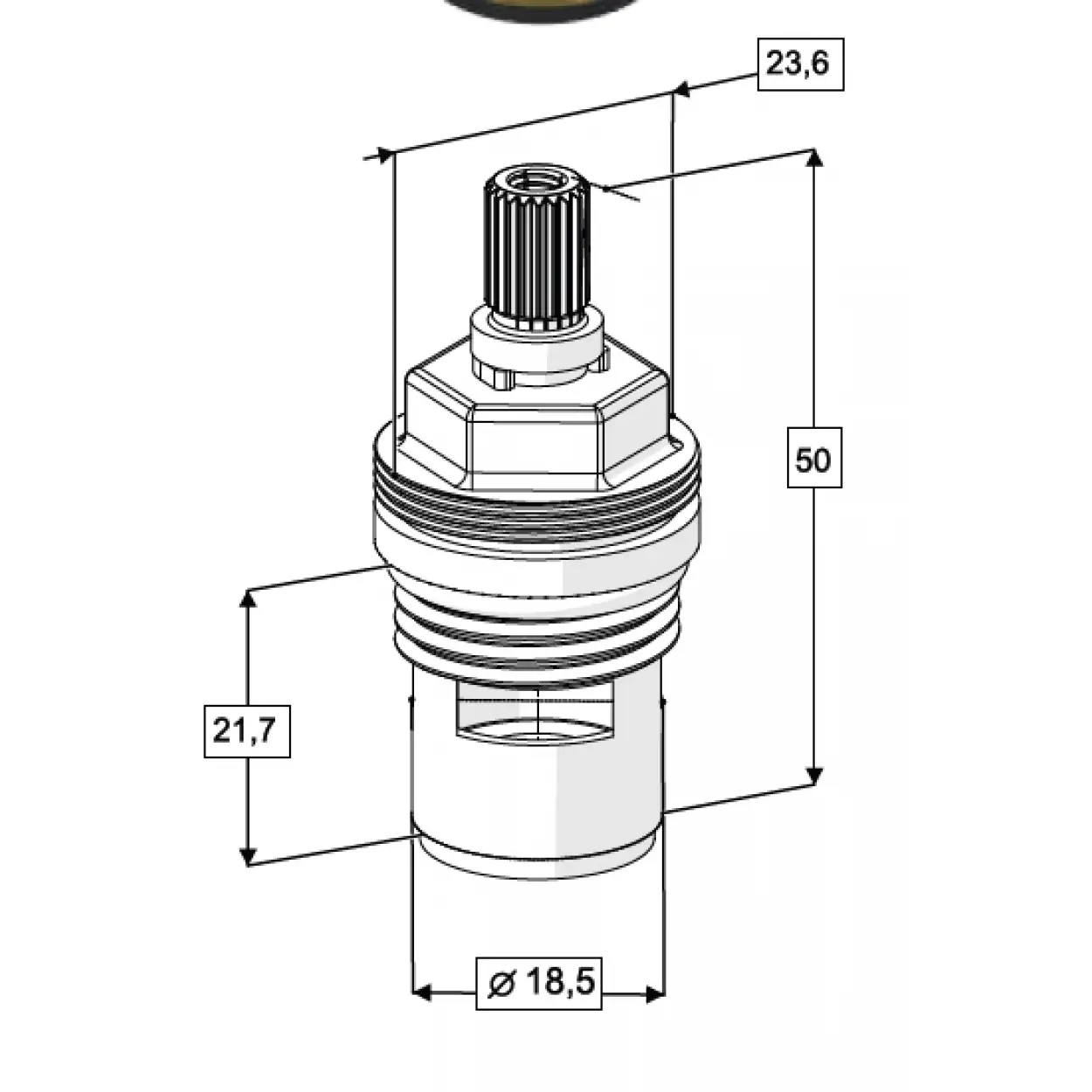 AÇ-KAPA SERAMİK SALMASTRA 180 DERECE