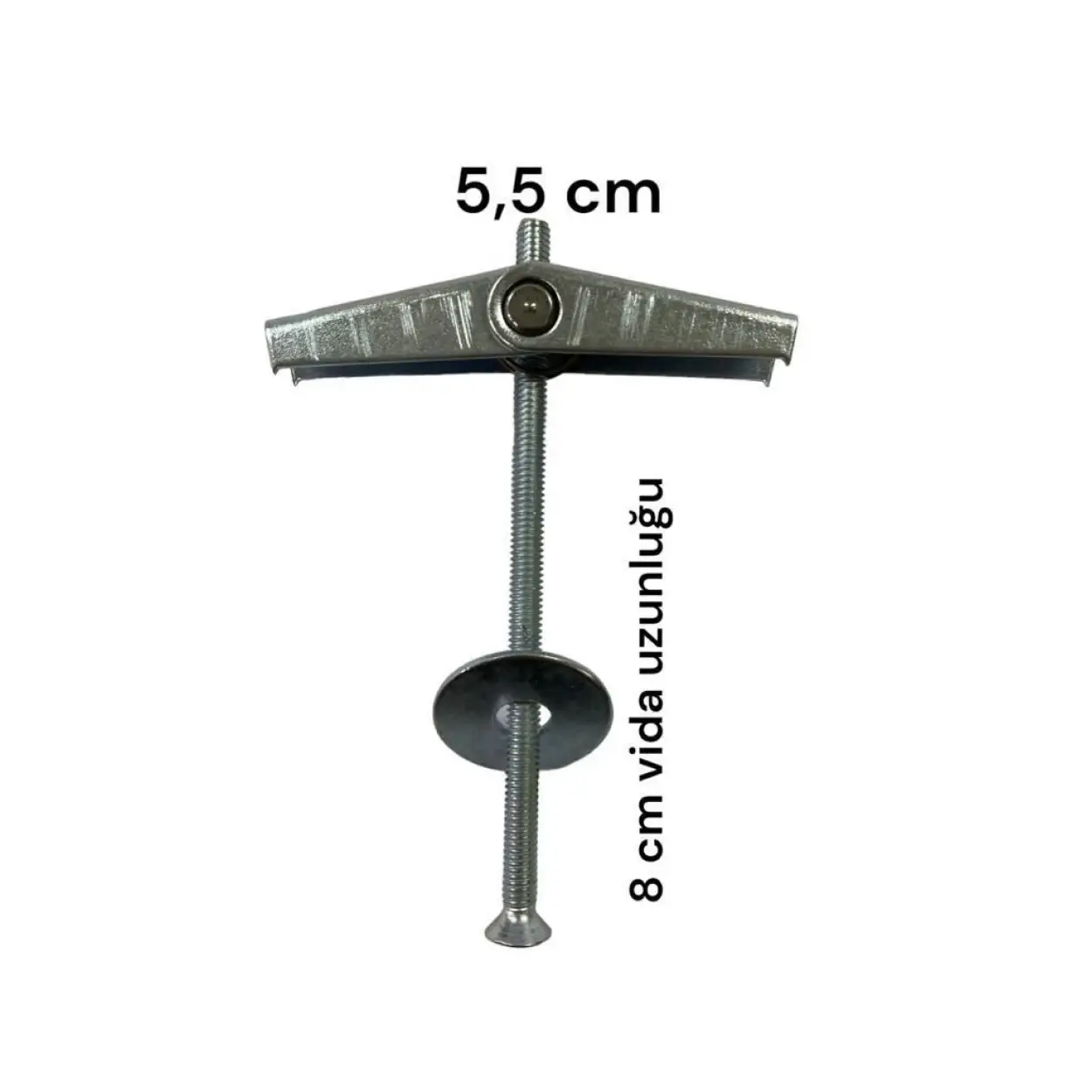 Alçıpan Askı Dübel Yaylı 12X80 5 Adet